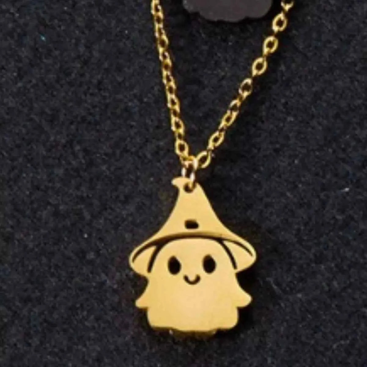 Halloween Ghost Pendant Necklace