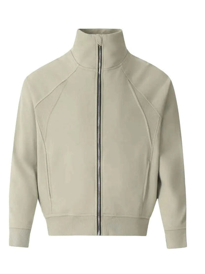 Men's Zip Up Stand Collar Jacket