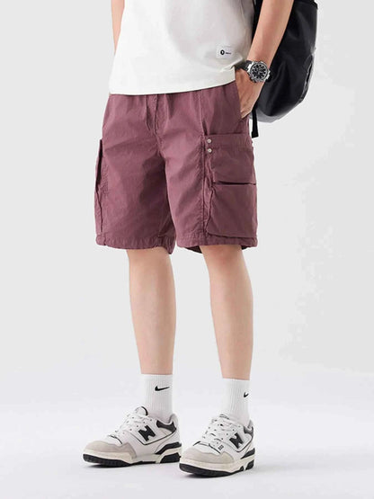 Men's Full Size Casual Cargo Shorts Plus Size