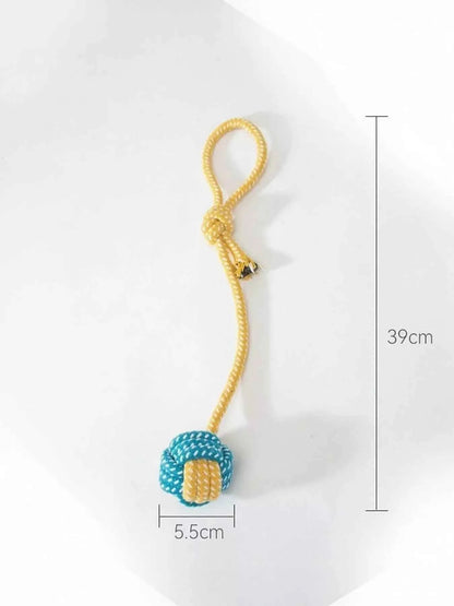 Interactive Rope Knot Pet Toys