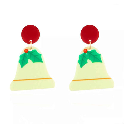 Christmas Acrylic Dangle Earrings