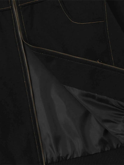 Men's Zip Up Long Sleeve Jacket