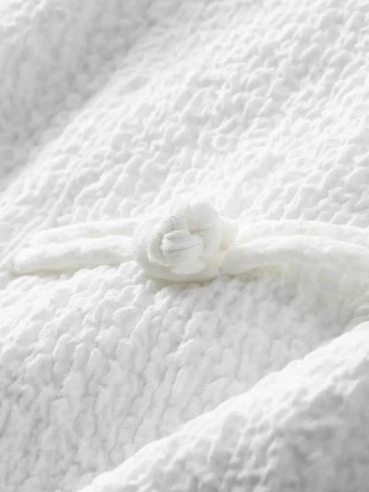 Men's Plus Size Button Up Short Sleeve Top and Pants Set