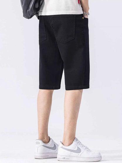 Men's Loose Fit Denim Shorts