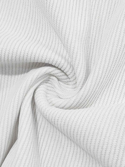 Men's Full Size Button Up Top and Shorts Set Plus Size