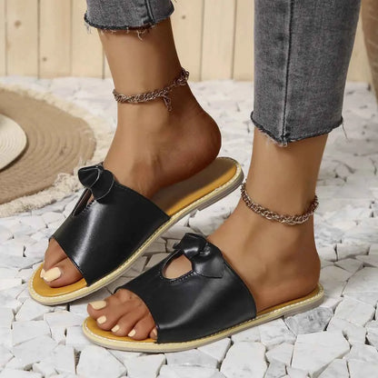 Casual Open Toe Cutout Detail Sandals