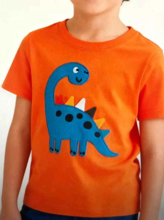 Children's Dinosaur Short Sleeve T-Shirt