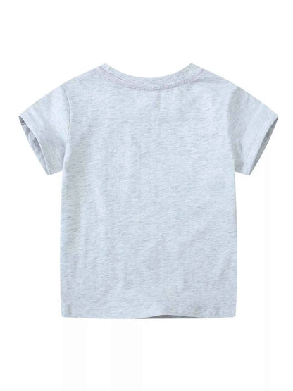 Children's Unicorn Graphic Short Sleeve T-Shirt
