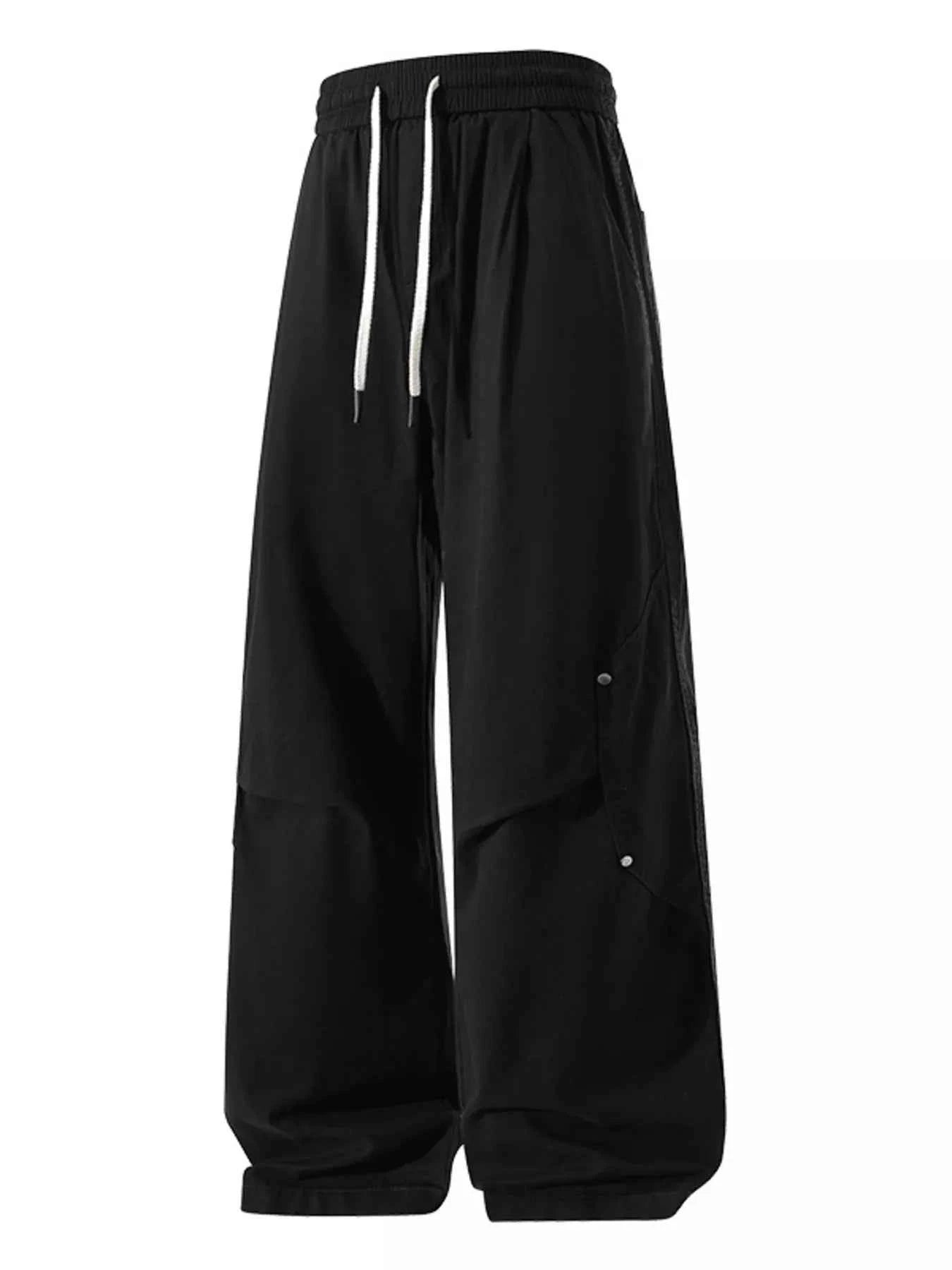 Men's Plus Size Loose Fit Drawstring Cargo Pants