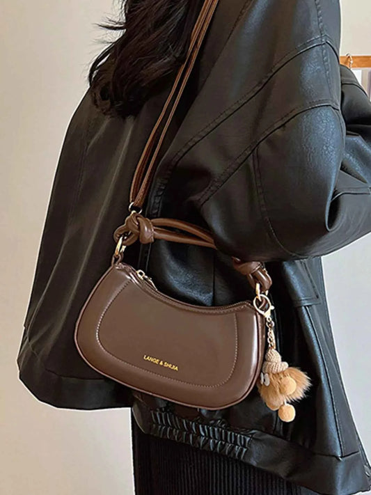 PU Leather Crossbody Bag