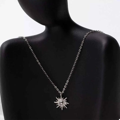 Sunburst Pendant Necklace