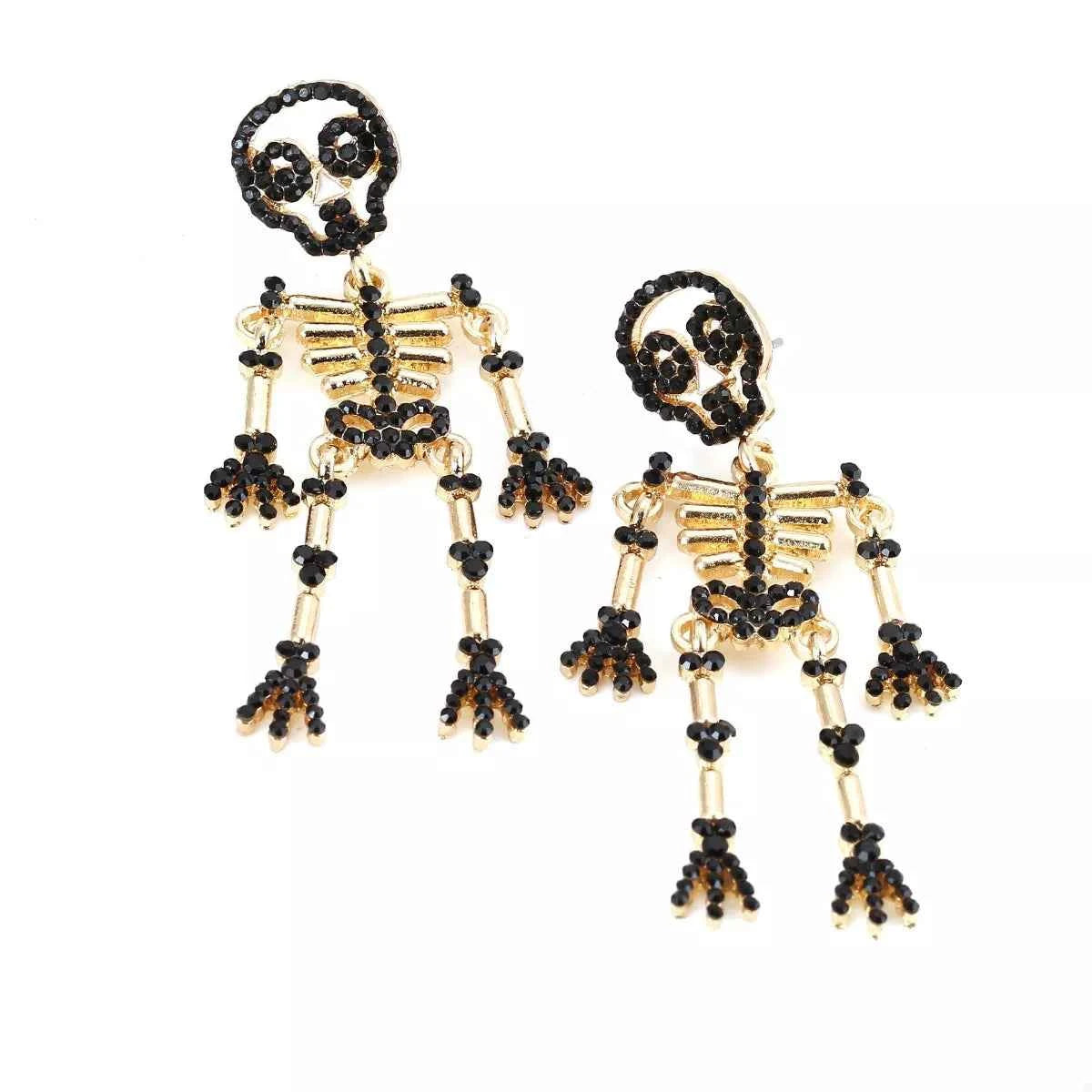 Halloween Skeleton Statement Earrings