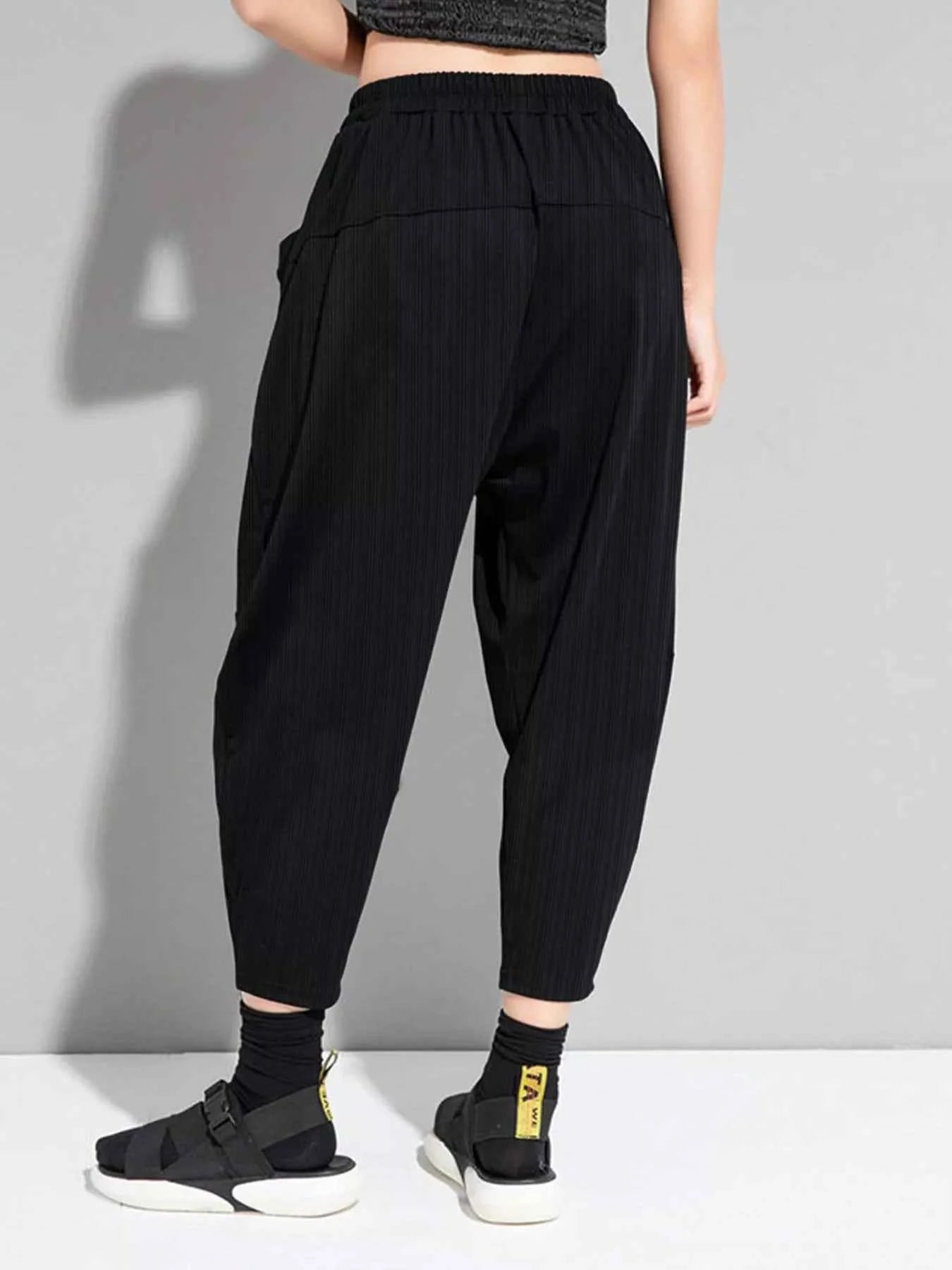 Plus Size Loose Fit Harem Pants