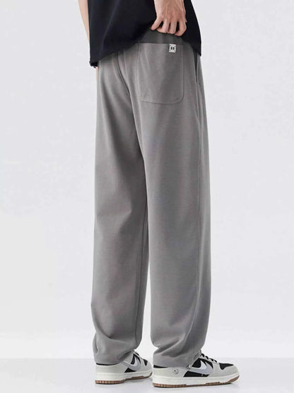 Men's Plus Size Drawstring Relaxed Fit Casual Pants