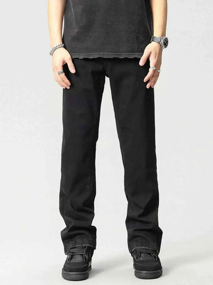 Men's Washed Loose Fit Jeans