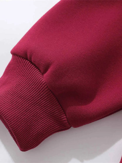 Men's Zip-Up Hooded Jacket