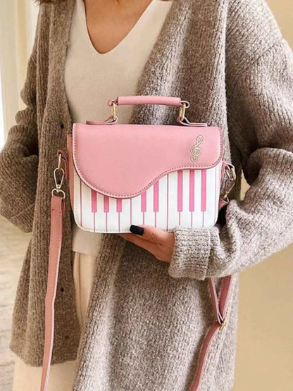 Piano Keys Crossbody Bag