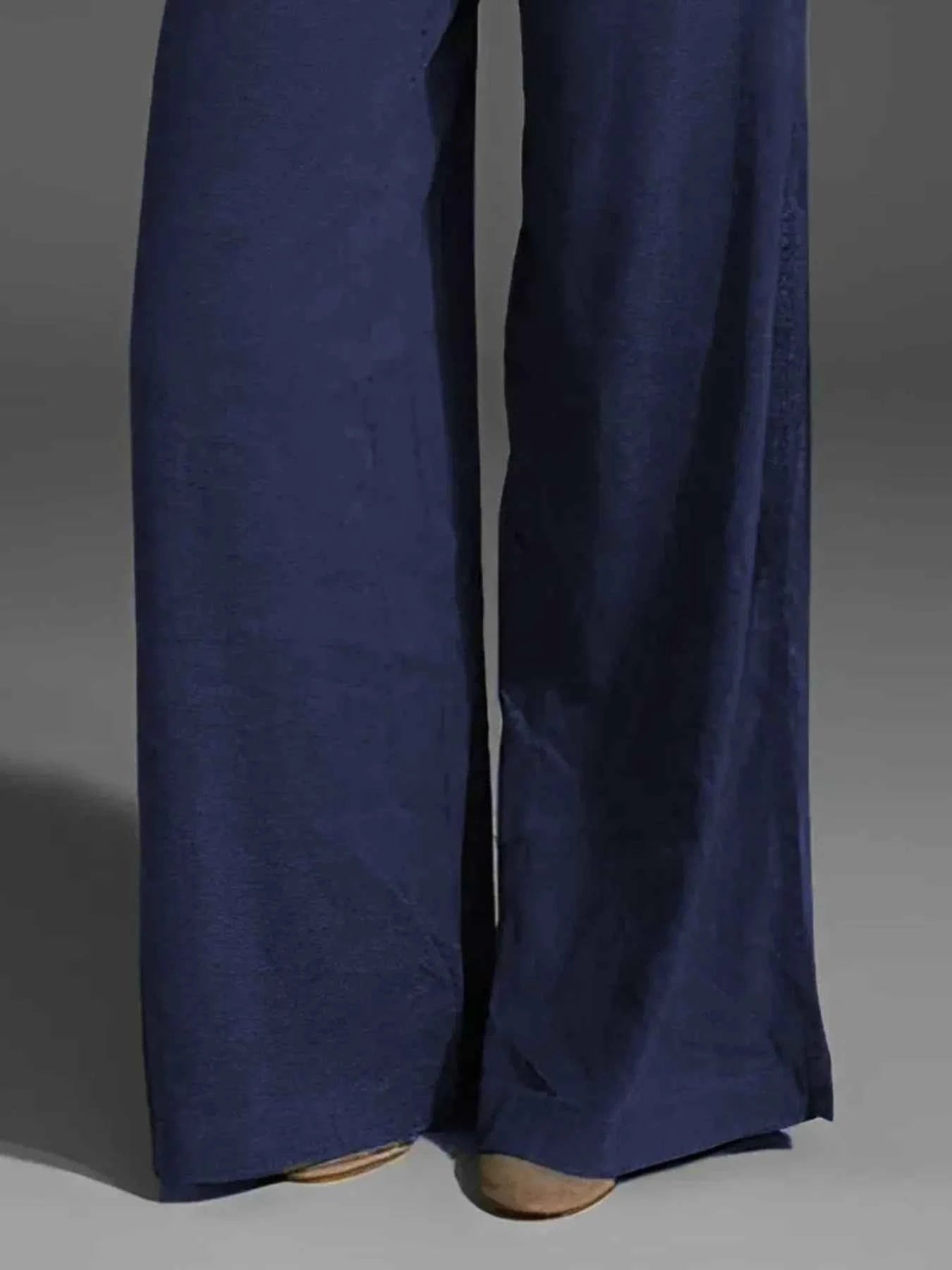 Full Size Wide Leg Pants with Pockets Plus Size