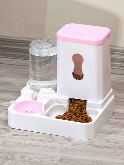 Automatic Pet Food and Water Dispenser