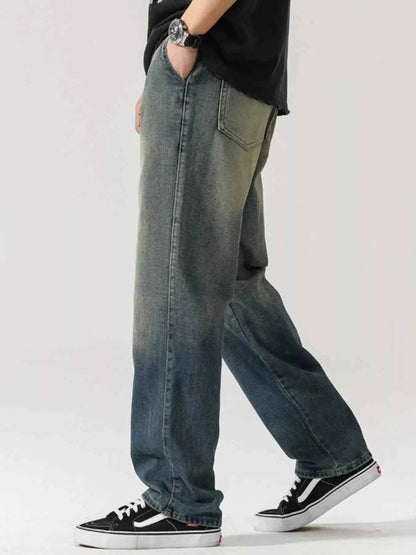 Men's Wide Leg Jeans
