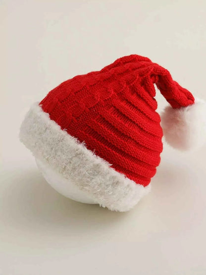 Children's Christmas Pom Pom Hat and Scarf Set