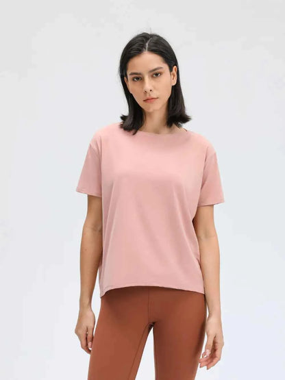 Millennia Round Neck Short Sleeve Active T-Shirt