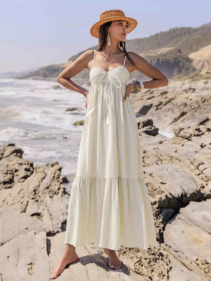 Sweetheart Neck Spaghetti Strap Dress