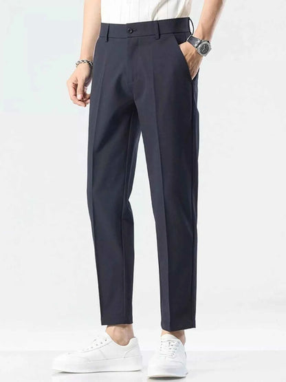 Men's Straight-Leg Casual Pants
