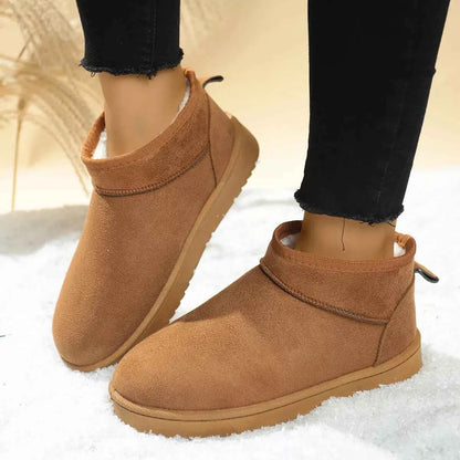 Round Toe Platform Boots