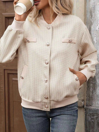 Button Up Long Sleeve Jacket