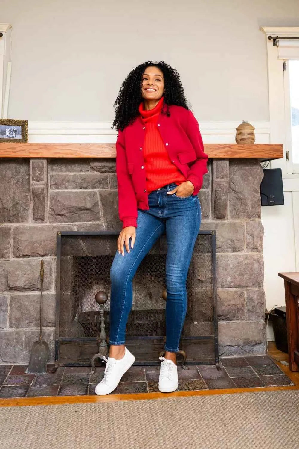 Judy Blue Full Size Washed Thermal Skinny Jeans Plus Size