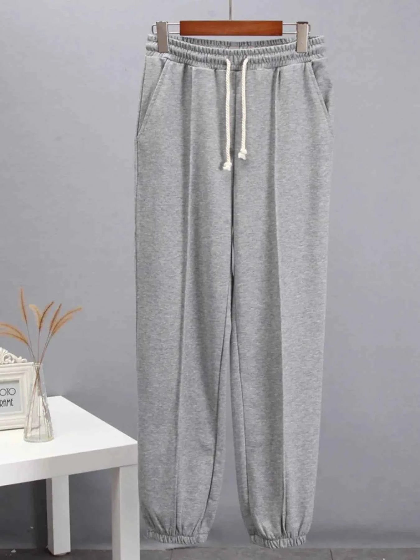 Casual Drawstring Jogger Pants