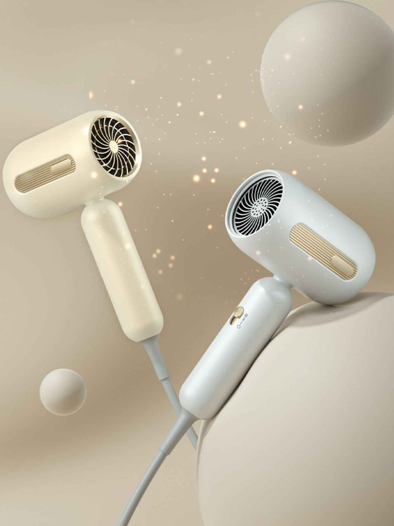 Portable Negative Ion High-Speed Hair Dryer