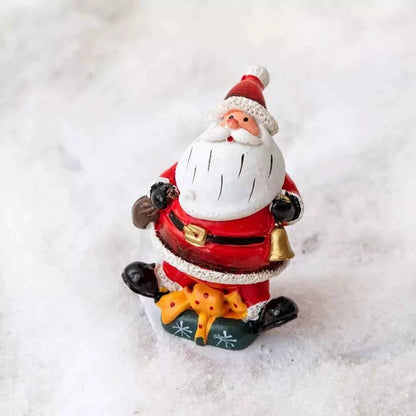 Christmas Santa Claus Miniature Figurine Ornament