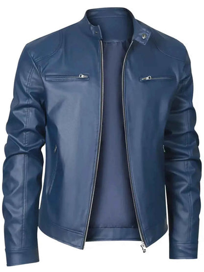 Men's Full Size Zip Up Long Sleeve Jacket Plus Size