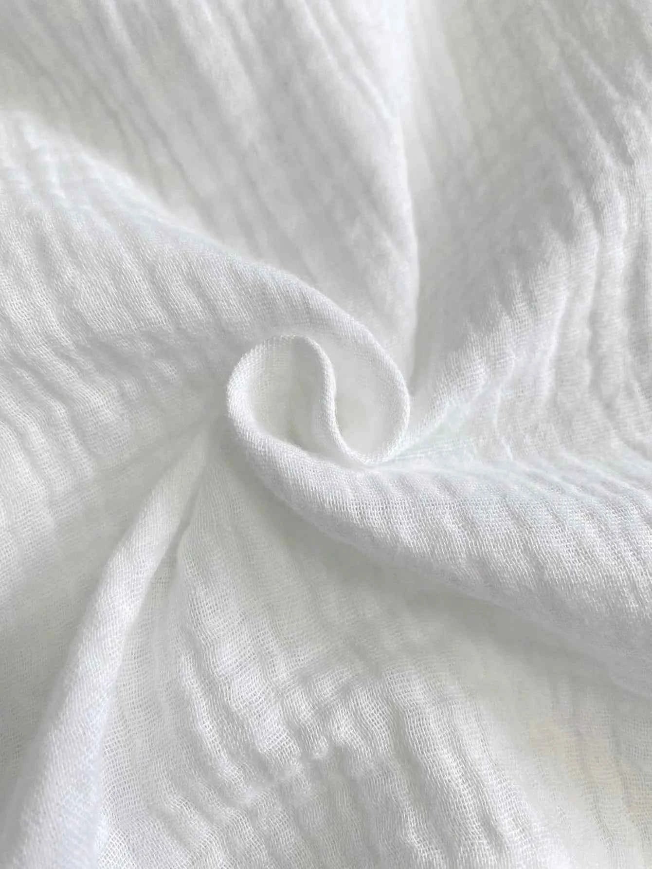 Drawstring Wide-Leg Casual Pants