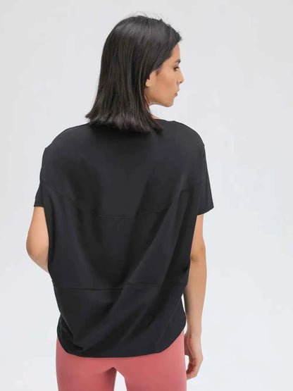 Millennia Round Neck Short Sleeve Active T-Shirt
