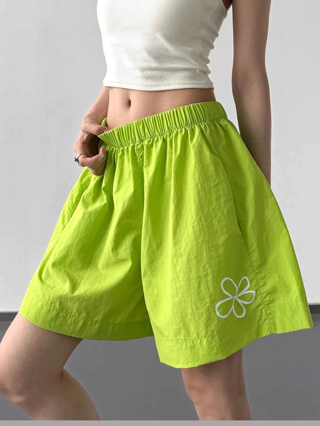 Elastic Waist Shorts