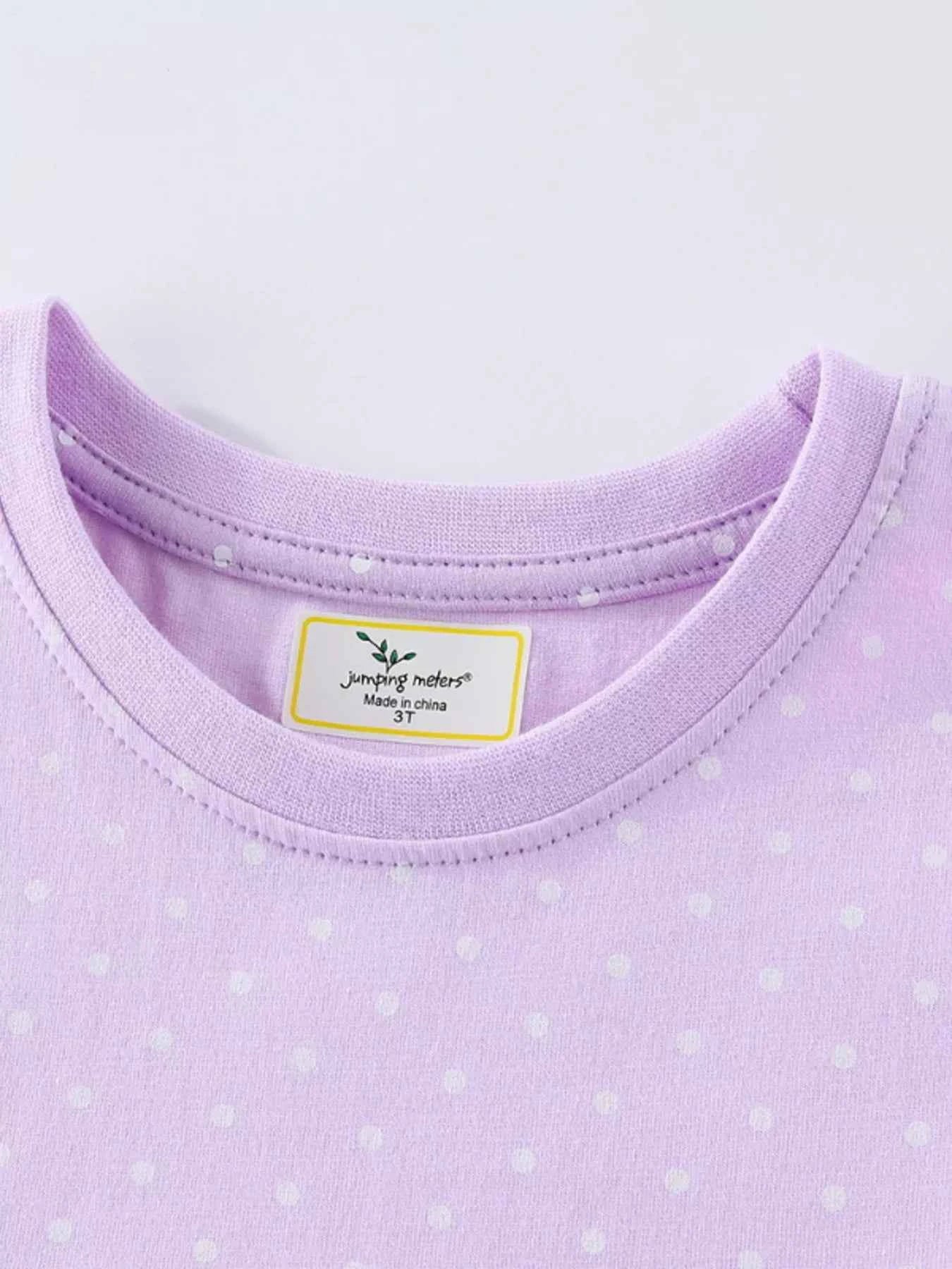 Children's Ballerina Embroidered Round Neck Dress