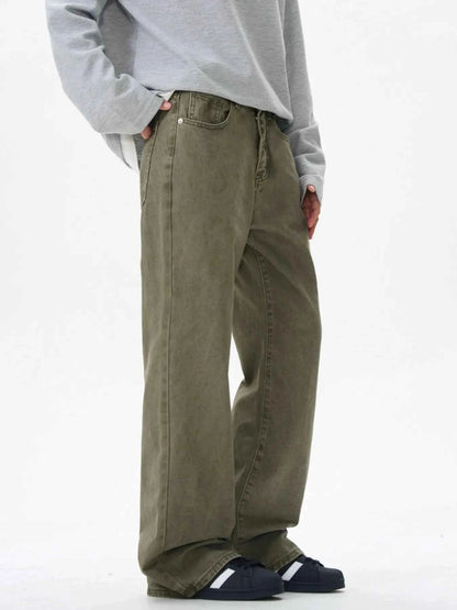 Men's Wide Leg Flare Jeans