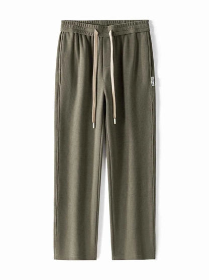 Men's Full Size Relaxed Fit Drawstring Wide Leg Pants Plus Size