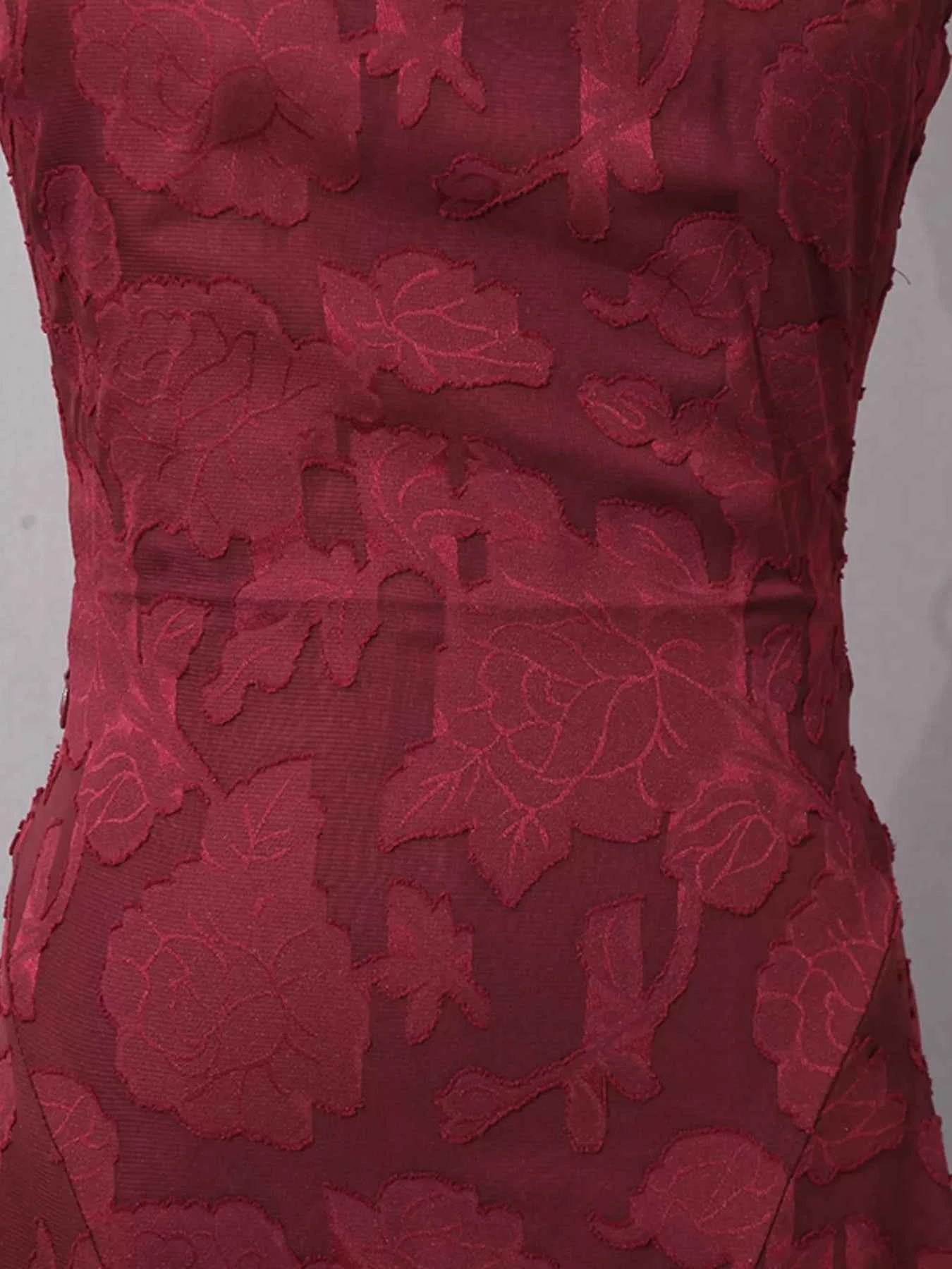 Lace Spaghetti Strap Maxi Dress
