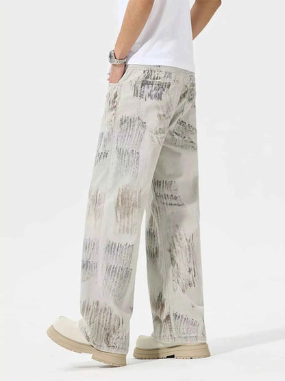 Men's Full Size Casual Loose Fit Pants Plus Size
