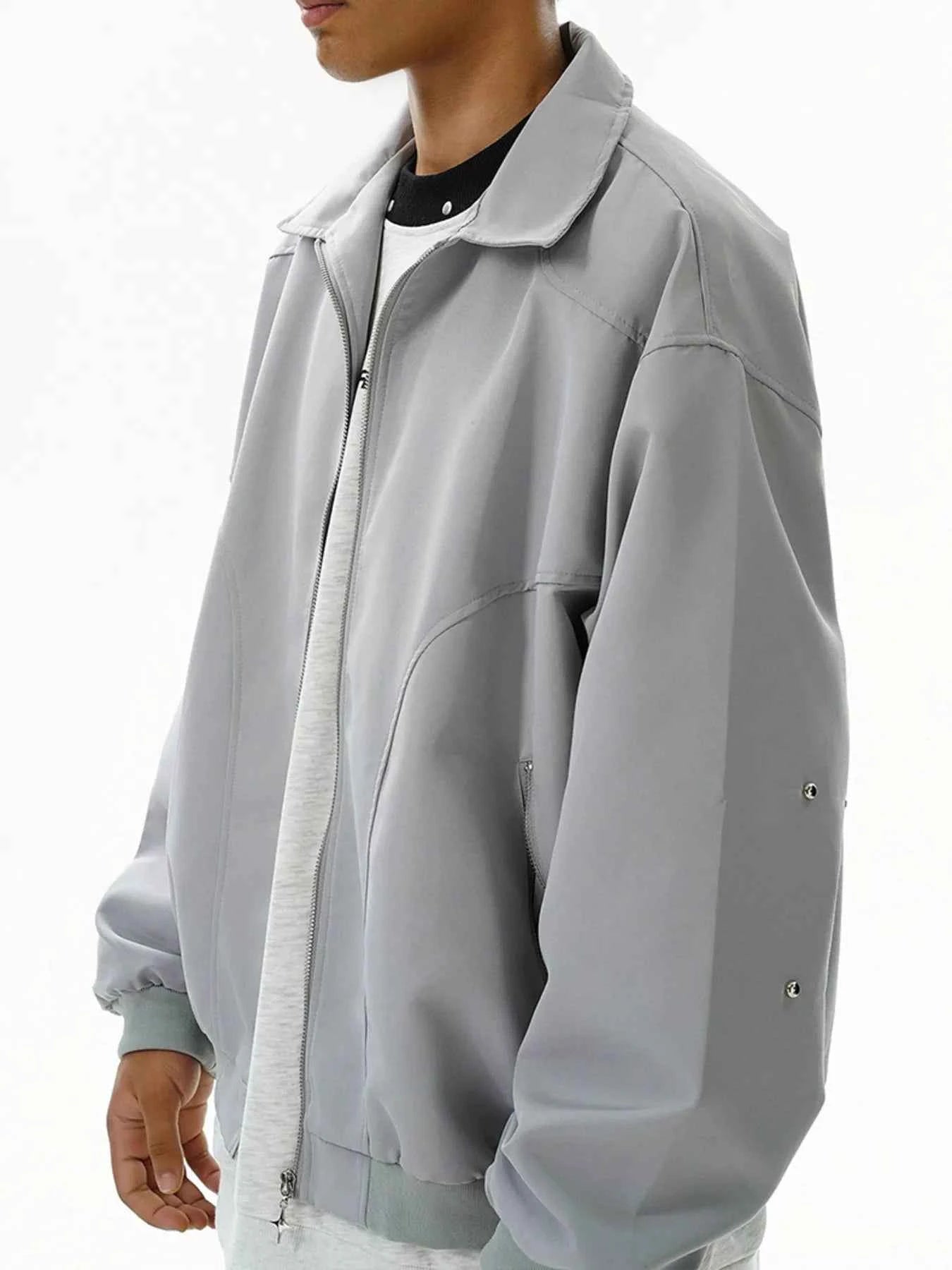 Men's Zip Up Long Sleeve Jacket