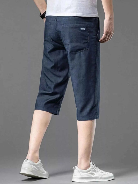 Men's Loose Fit Denim Shorts