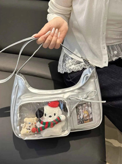 Clear Pocket Crossbody Bag
