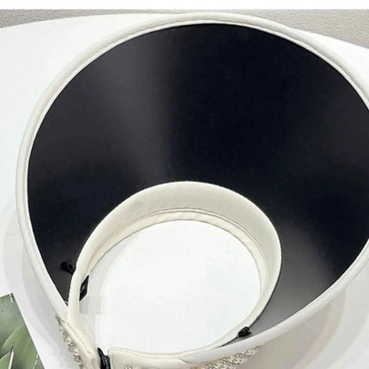 Pearl Detail Sunscreen Hat