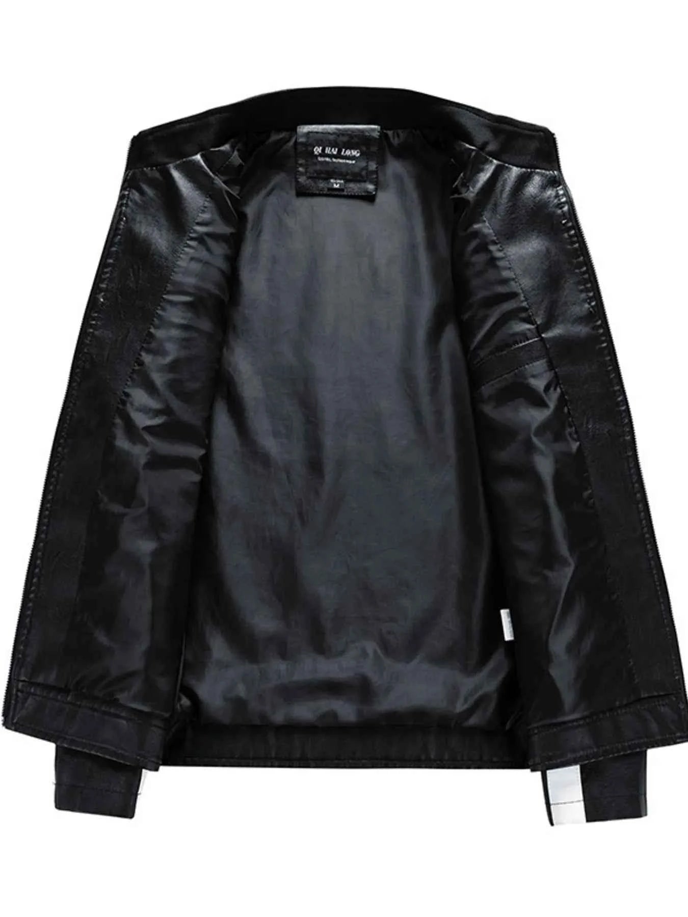 Men's Plus Size Zip Up Long Sleeve Contrast Jacket