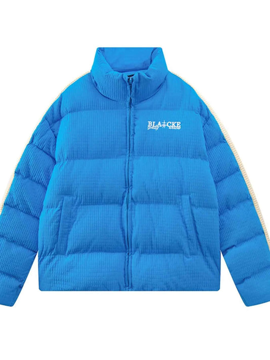 Men's Quilted Zip Up Puffer Jacket