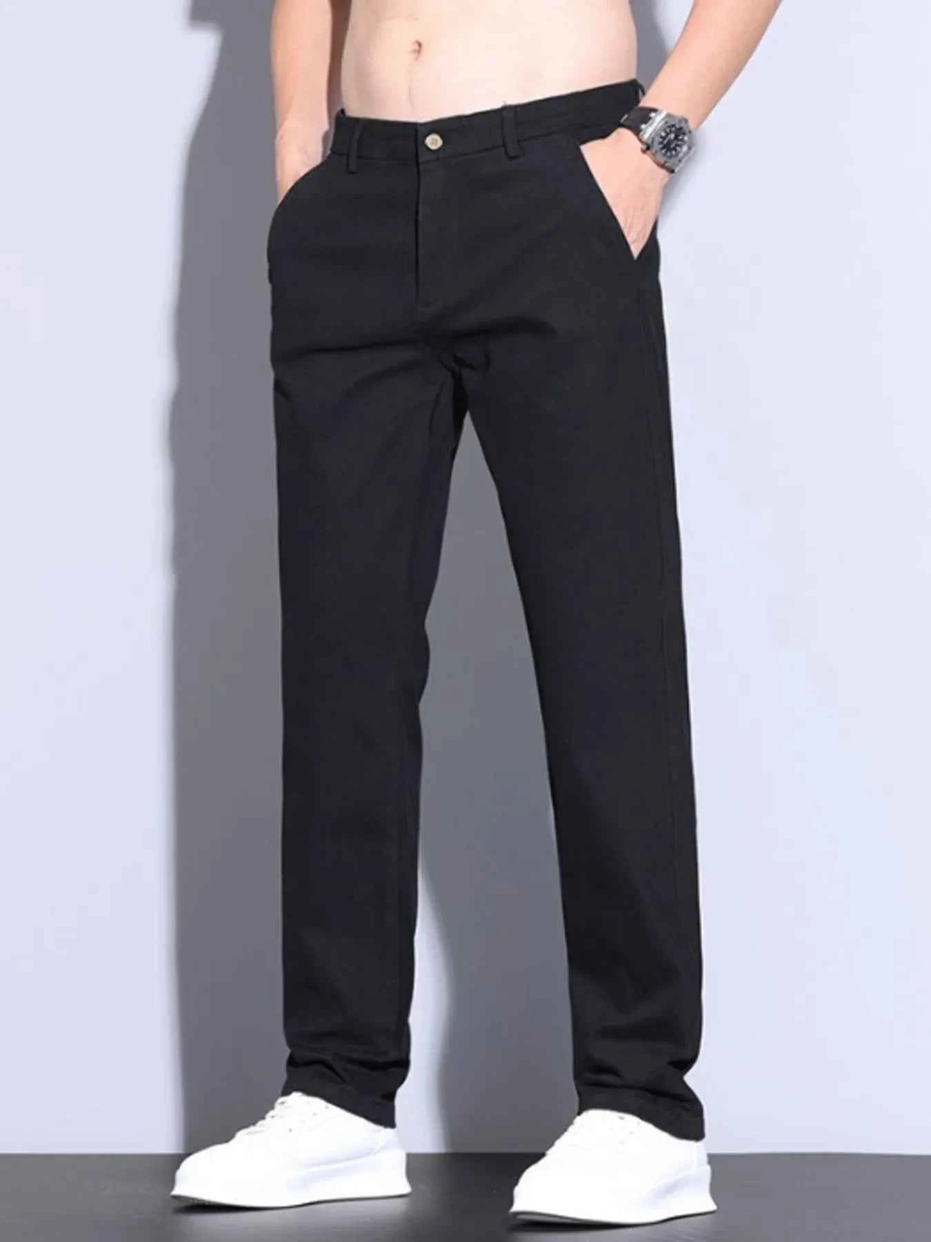Men's Casual Pants with Pockets